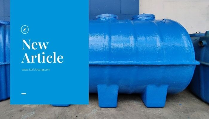 Bio septic tank fiberglass tangerang